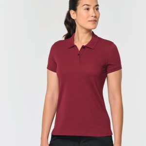 Polo manches courtes femme