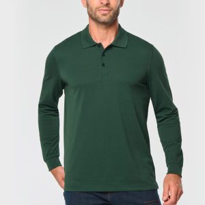 Polo manches longues homme